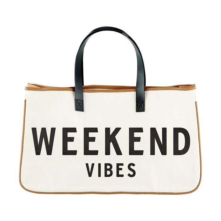 Santa Barbara Design Studio by Creative Brands Canvas Tote - Weekend Vibes