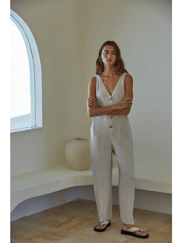 By Together Lindsey Woven Jumpsuit