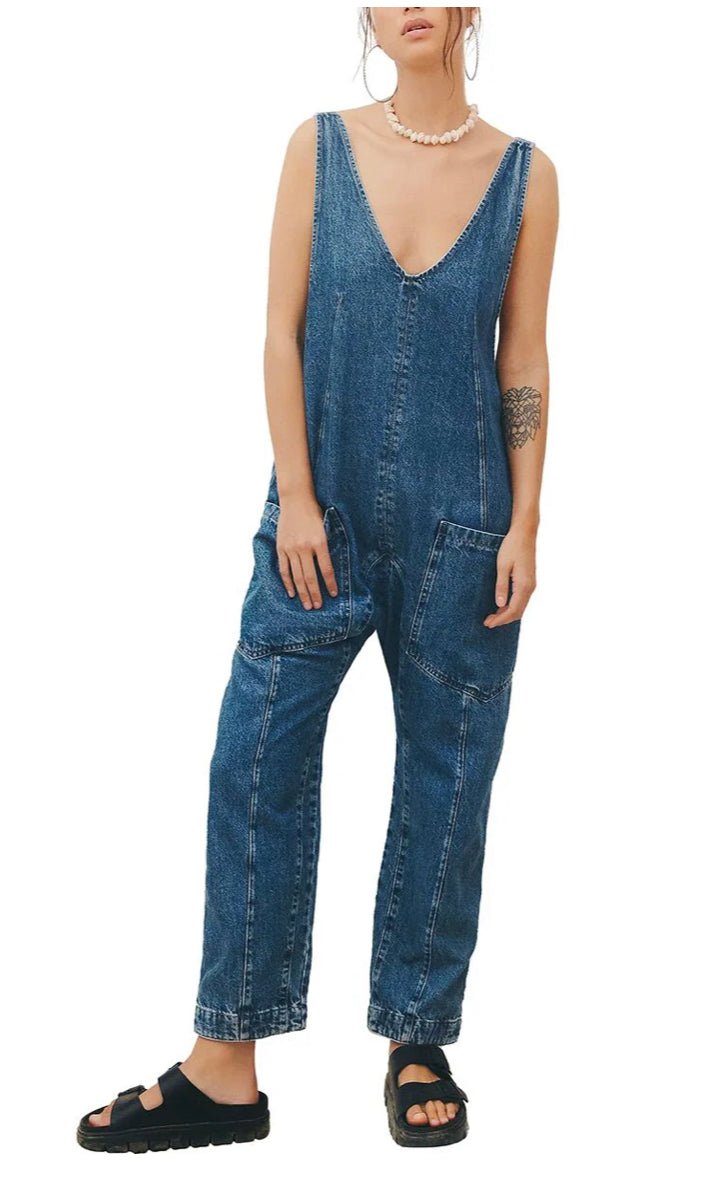 Free People WTF High Roller Jumpsuit